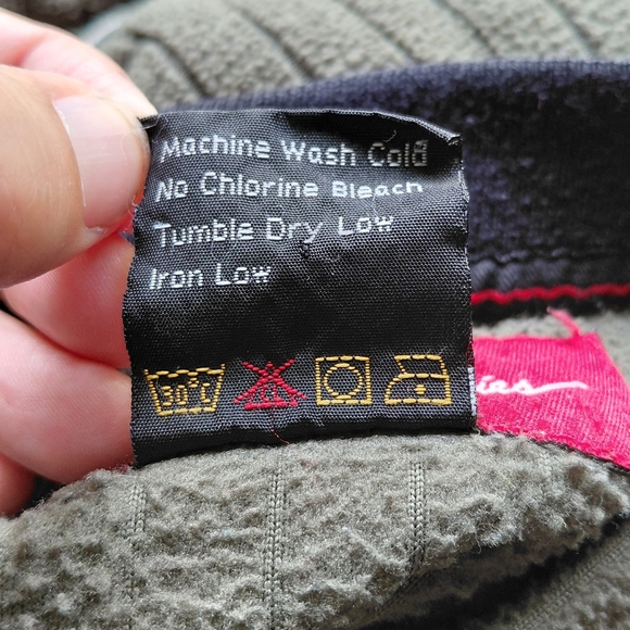 Men's Olive Long Sleeve Tee - Picture 7 of 7